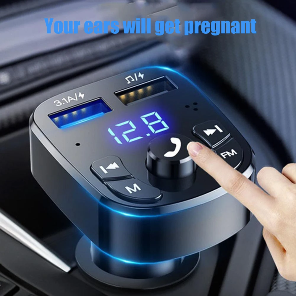 FM-передатчик Bluetooth беспроводное автомобильное зарядное устройство для Toyota Corolla