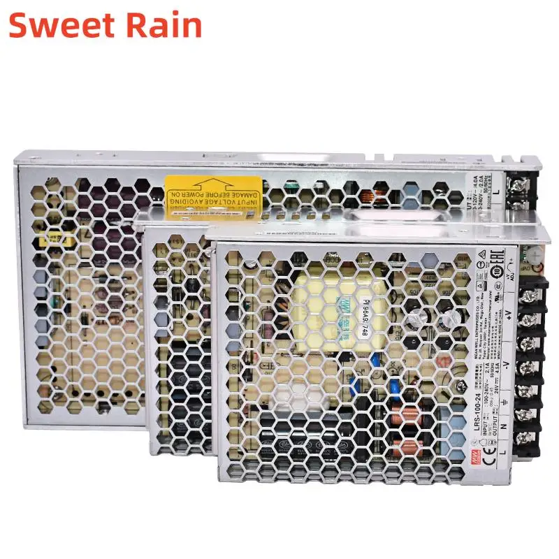 MEAN WELL LRS-35 50 75 100 W 3.3V 5V 12V 15V 24V 36V 48V meanwell LRS-100 3.3 5 12 15 24 36 48 V 100W Switching Power Supply
