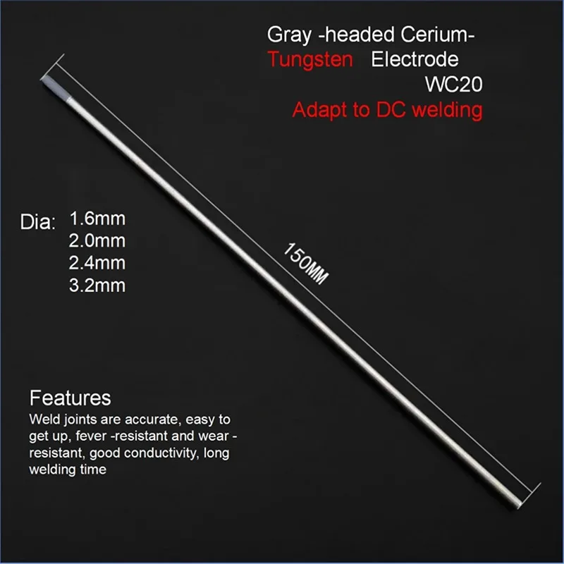 Вольфрамовый электрод 1 6/2 0/2.4 вольфрамовый вольфрамовая игла/проволока для