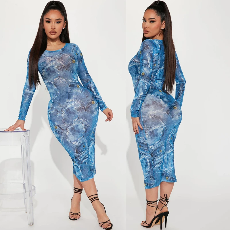 

Summer Outfits For Women 2023 Swim Wear Cover Up New Print White Dress Sexy Long Sleeve Female Geometric Spandex Pareos Beach