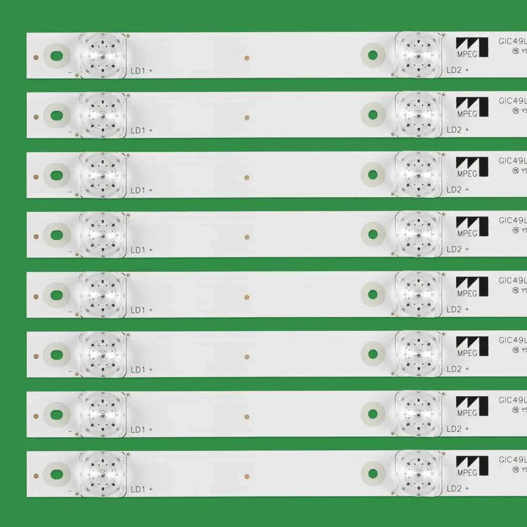 4LED светодиодная лента для подсветки THOMSON 49UD6596 49UC6306X1 49P3C 49P3F 49A950C LEHUA 49BC7600