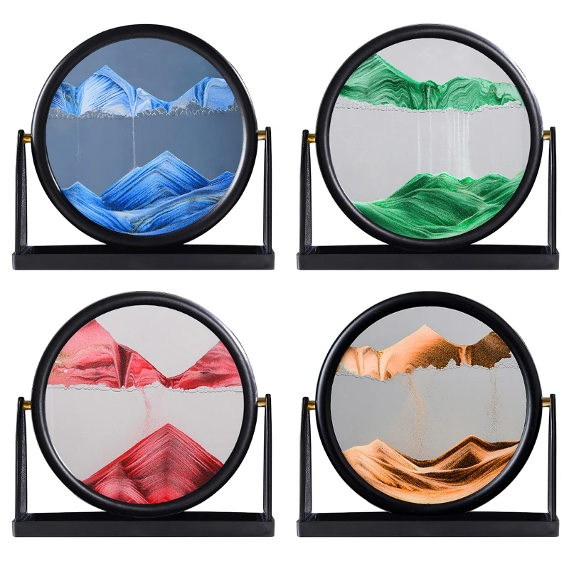 

H051 Rotatable Moving Sand Art Picture 3D Motion Display Flowing Quicksand Frame