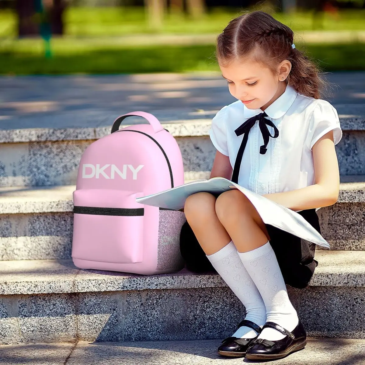 D-DKNYS New York Skyline Рюкзак для мужчин и женщин Модный студенческий деловой рюкзак