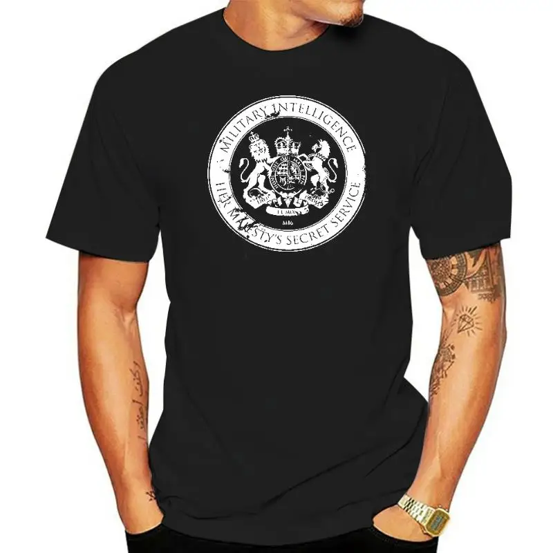 

On Her Majestys Secret Service logo - t-shirt (010) men t shirt