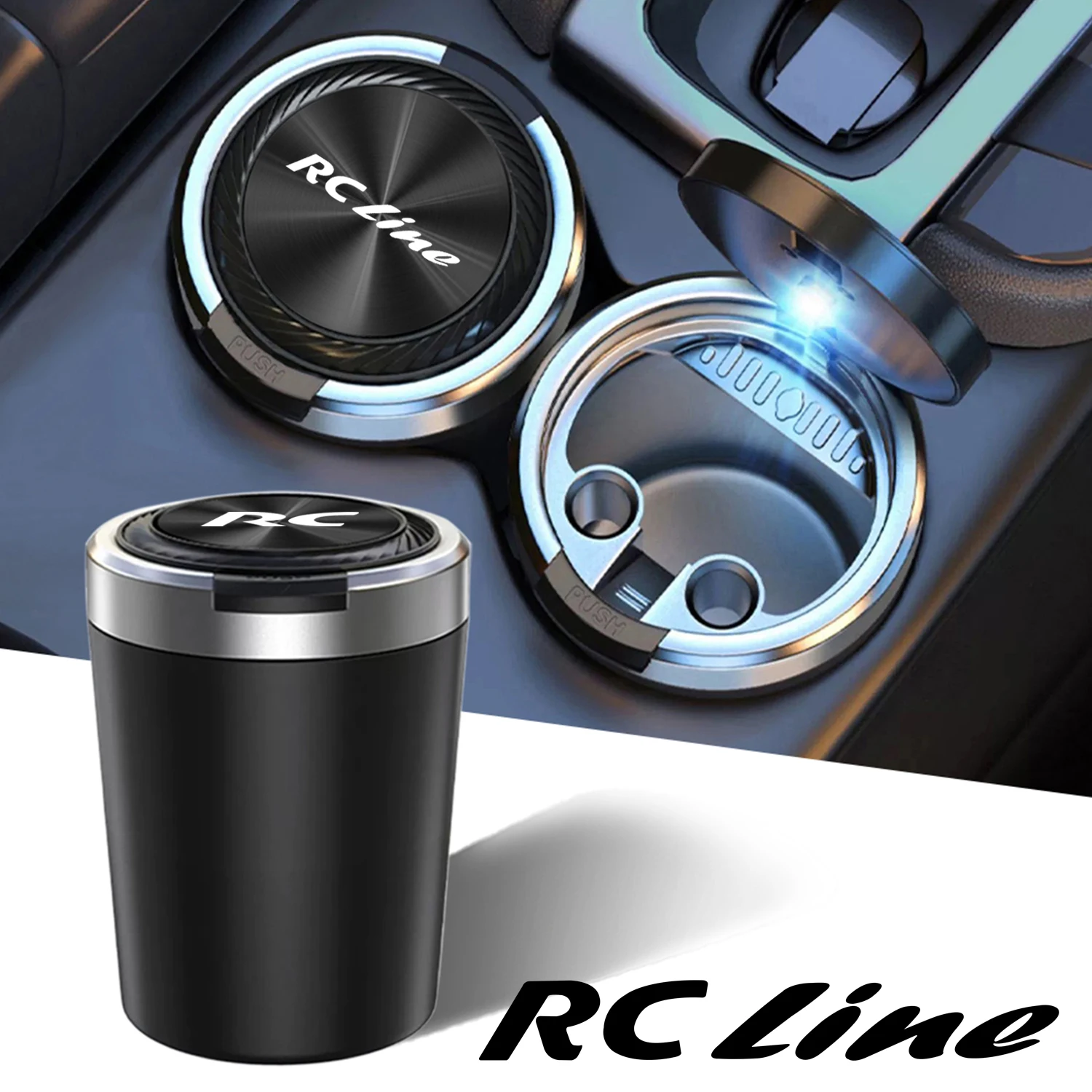 Автомобильная пепельница cenicero с текстурой автомобильные аксессуары для Peugeot rc sw