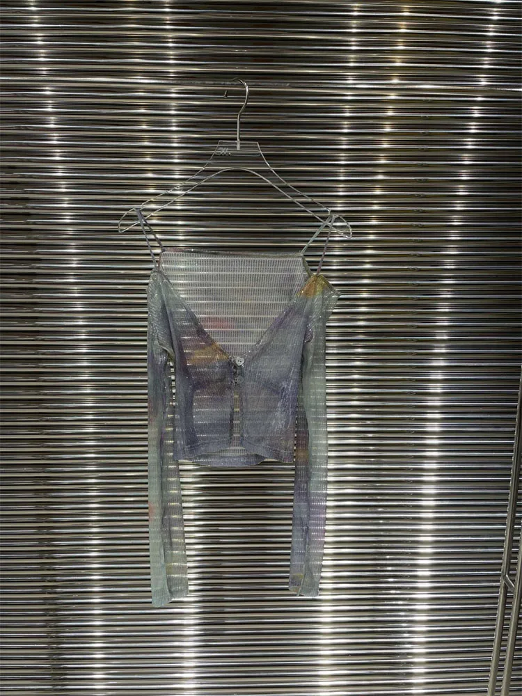 

2023 New Women Spring And Summer Fashion Comfortable Casual Good Quality Sequin Long Sleeves Top For Girls