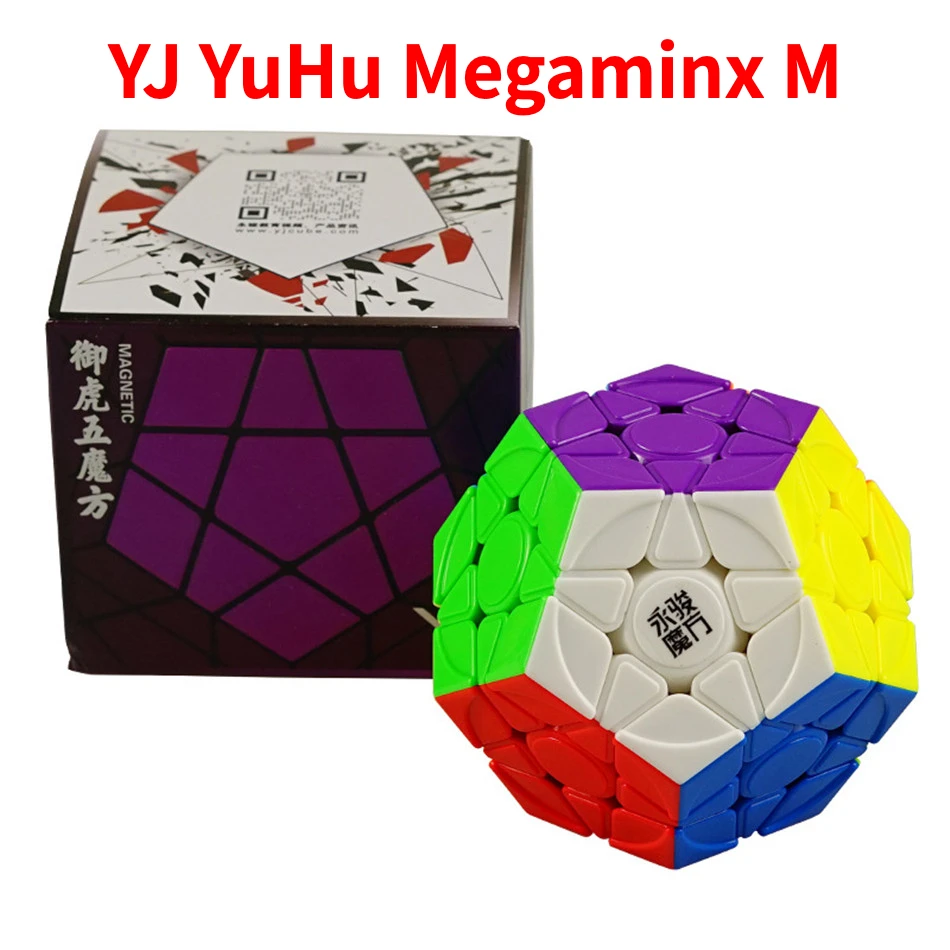 

[Funcube] Yongjun Yuhu V2M 3x3 Megaminx Magnetic Magic Cube YJ Yuhu M V2M Good Megaminxeds Toys for Kids Education Gift