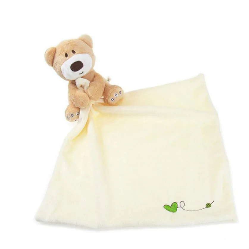 

Babies Plush Soothing Toys Security Blanket Baby Toys Soothing Towel for Baby Care Animal Shape Newborns Blankie Soothing Towels