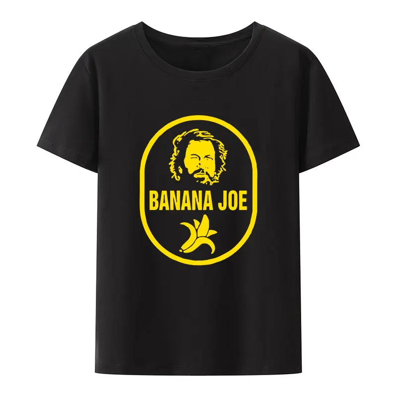 

Bud Spencer Banana Ccotton T-Shirts Regalo Tutte Le Taglie Modal Tee Retro Men Women Loose Cool Fashion Streetwear Camisetas