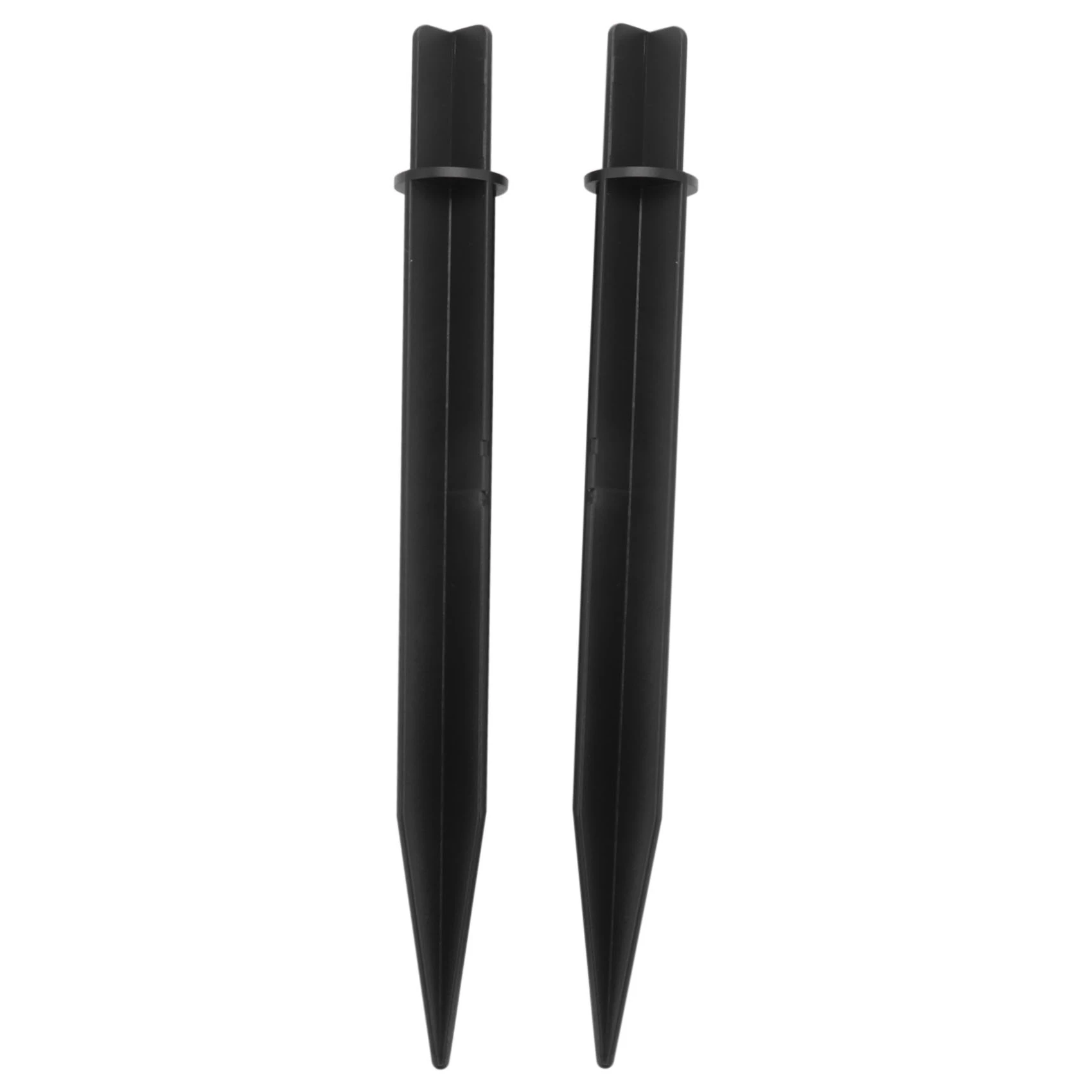 

12 PCs Spikes Solar Torch Lights Replacement ABS Spikes Ground Stake for Garden Lights