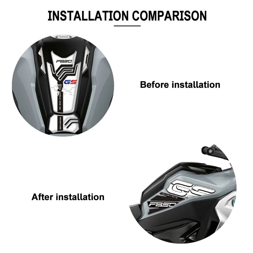 F850GS 2019 2020 аксессуары защитные наклейки на бак мотоцикла для BMW F850 F 850 GS GSA Adventure 2021