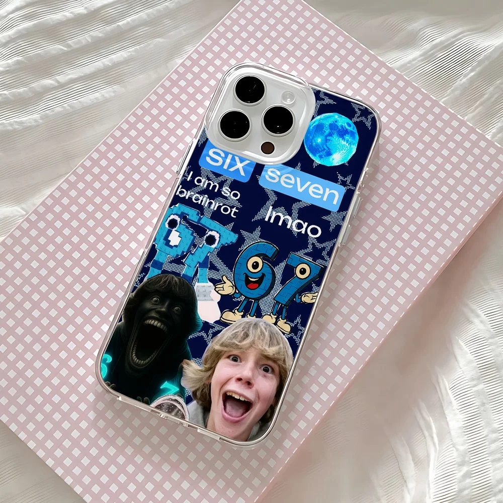 Популярный чехол для телефона с графическим изображением номера 67 для Samsung Galaxy A37 A57 A16 A07 A17 A36 A26 A56 A55 A35 A54 A24 A14 A06 A05 A13 4G 5G (art.: 3920da2feac75) - 3920da2feac75