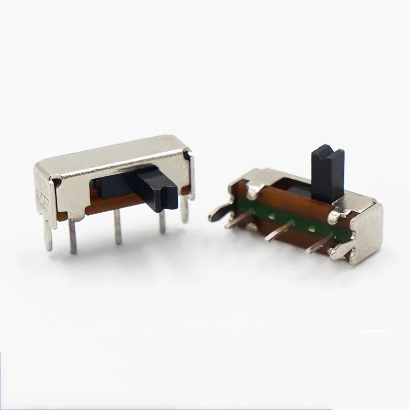 Переключатель с 3 контактами горизонтальная 2-ступенчатая 2-контактная