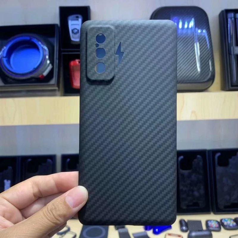 

Carbon Fiber Case for redmi K50/K50 Pro Case Cover Aramid Fiber Luxury protective Cover for redmi K50/ redmi K50 Phone Accessory