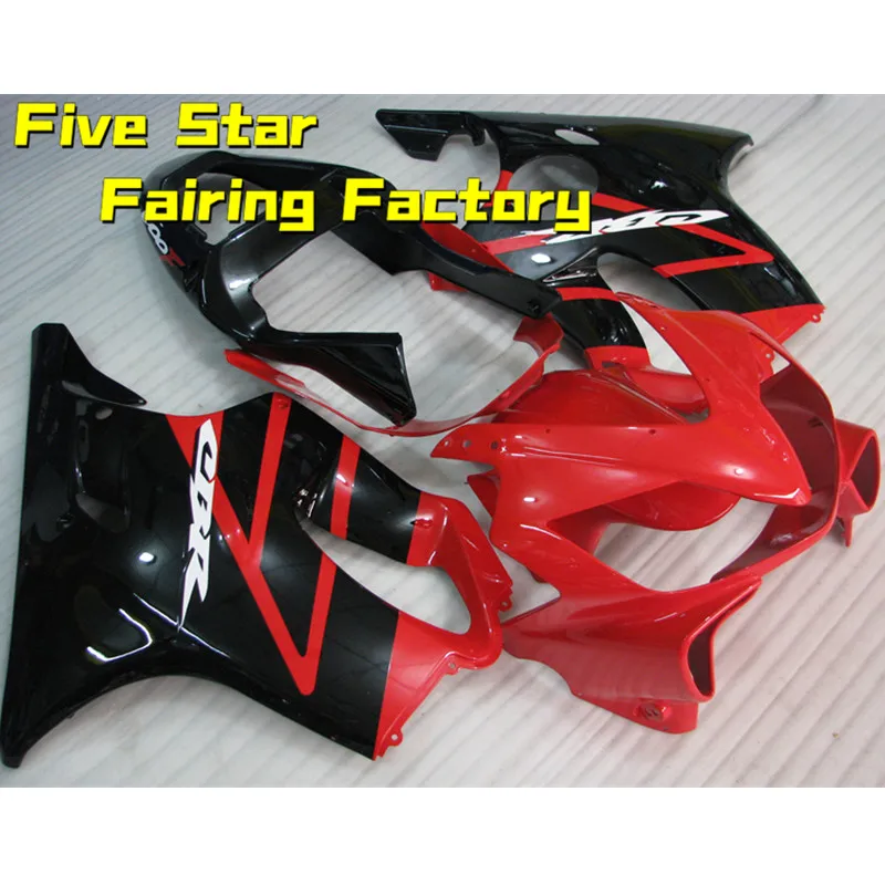 

Комплект обтекателей для мотоцикла Honda CBR 600 F4i 2001 2002 2003 кузов CBR600 01 02 03 инъекция CBR 600F 4i красный черный Расширенный