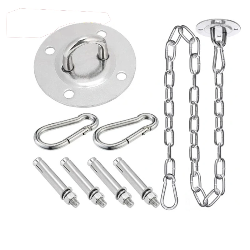 Hardware Swing Hooks With A Stainless Steel Chain Punching B