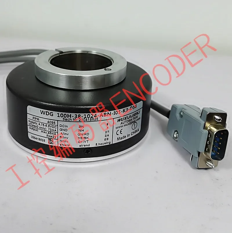 WDG 100H-38-4096-ABN-I05-K3-D56 лифтовый хост фотоэлектрический энкодер 1024PPR