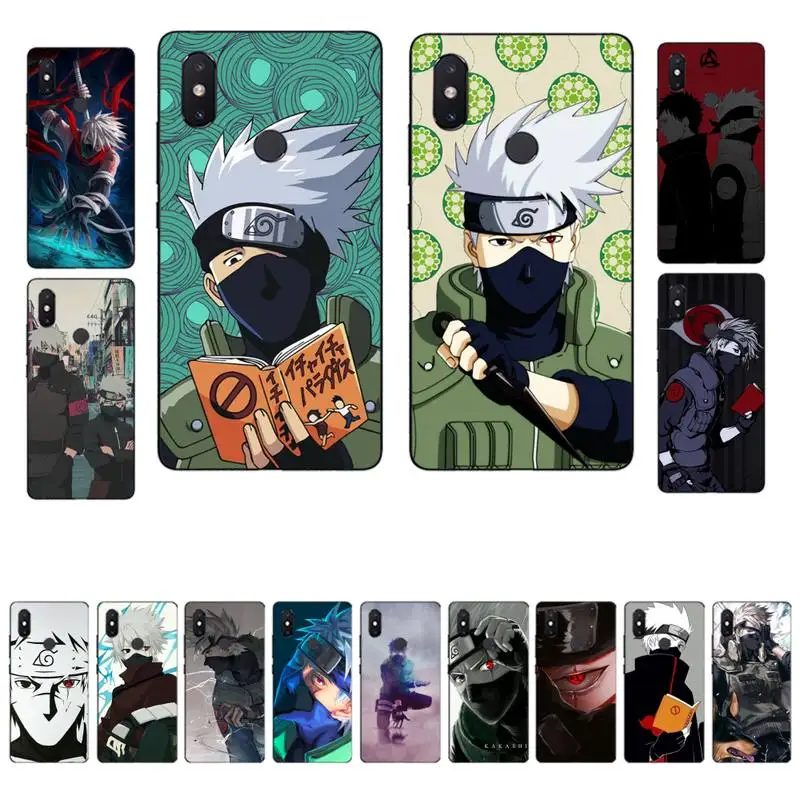 

BANDAI Naruto Kakashi Phone Case for Xiaomi mi 8 9 10 lite pro 9SE 5 6 X max 2 3 mix2s F1