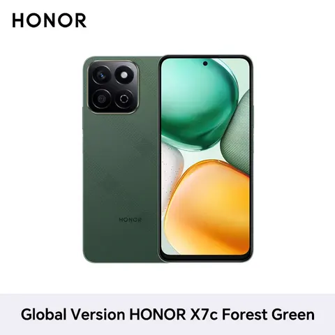 Глобальная версия HONOR X7c 4G смартфон Snapdragon 685 6, 77 120 Гц IPS ЖК-дисплей 108MP камера 6000 мАч аккумулятор анти-падение телефона
