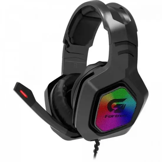 

Gamer Headset RGB BLACK HAWK Black FORTREK G
