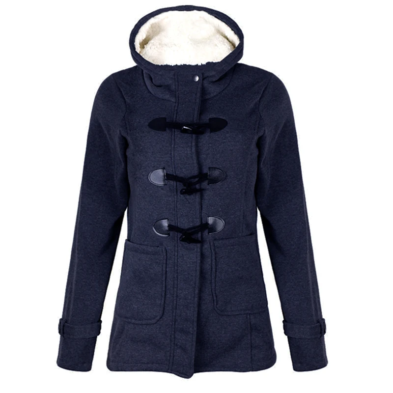 2022 Women Outwear Winter Warm Hooded Coat Windproof Long Sleeve Thicken Parka Women Winter Outwear Casacos De Inverno Feminino