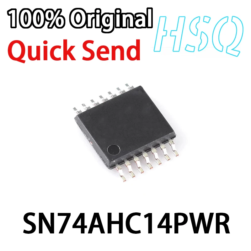1 шт. оригинальный SN74AHC14PWR, трафаретная печать, HA14 TSSOP-14, шесть способов, срабатывающий инвертор, логический чип