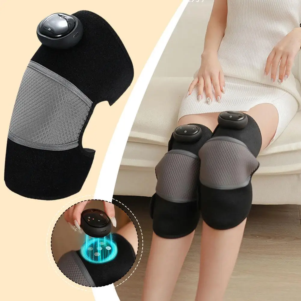 

Eletric Heating Knee Massage Device Vibration Physiotherapy Knee Pads for Elbow Joint Osteoarthritis Rheumatic Pain Warm Ma Z5R6