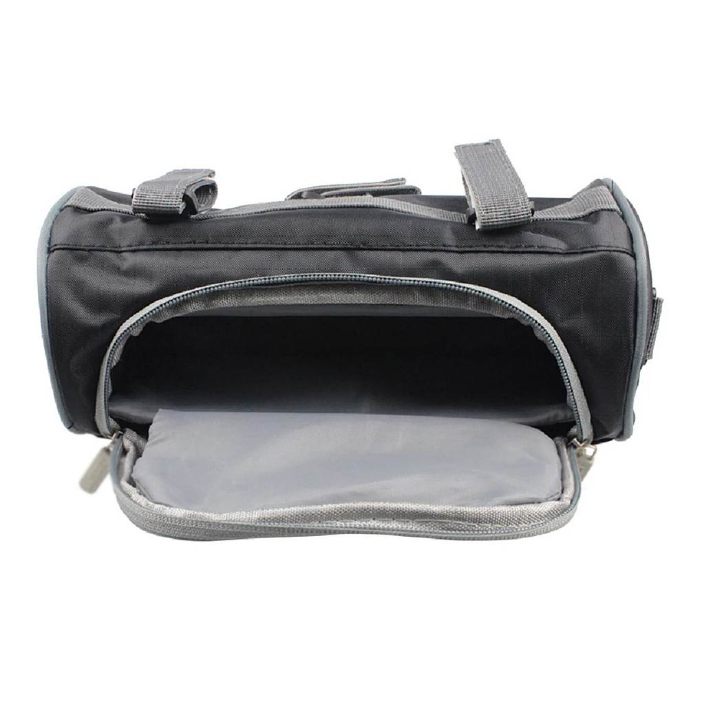 

Motorcycle Handlebar Bag 2 5L Detachable Strap Container Protection Pouch