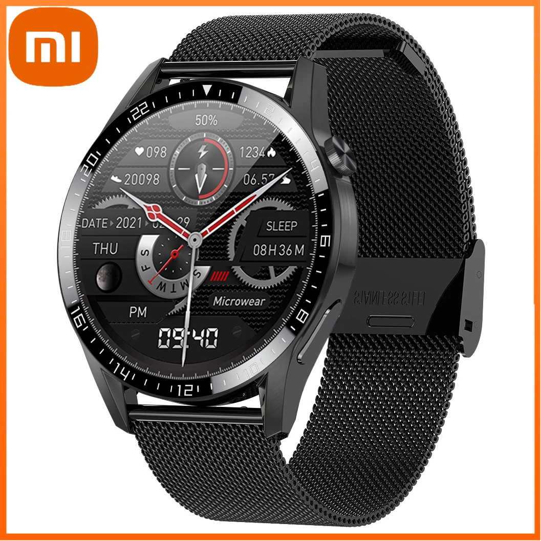 

Xiaomi For Phone Huawei Android Iphone IOS Smart Watch Men GT3 Android Bluetooth Call Waterproof Smartwatch Men Fitness Tracker