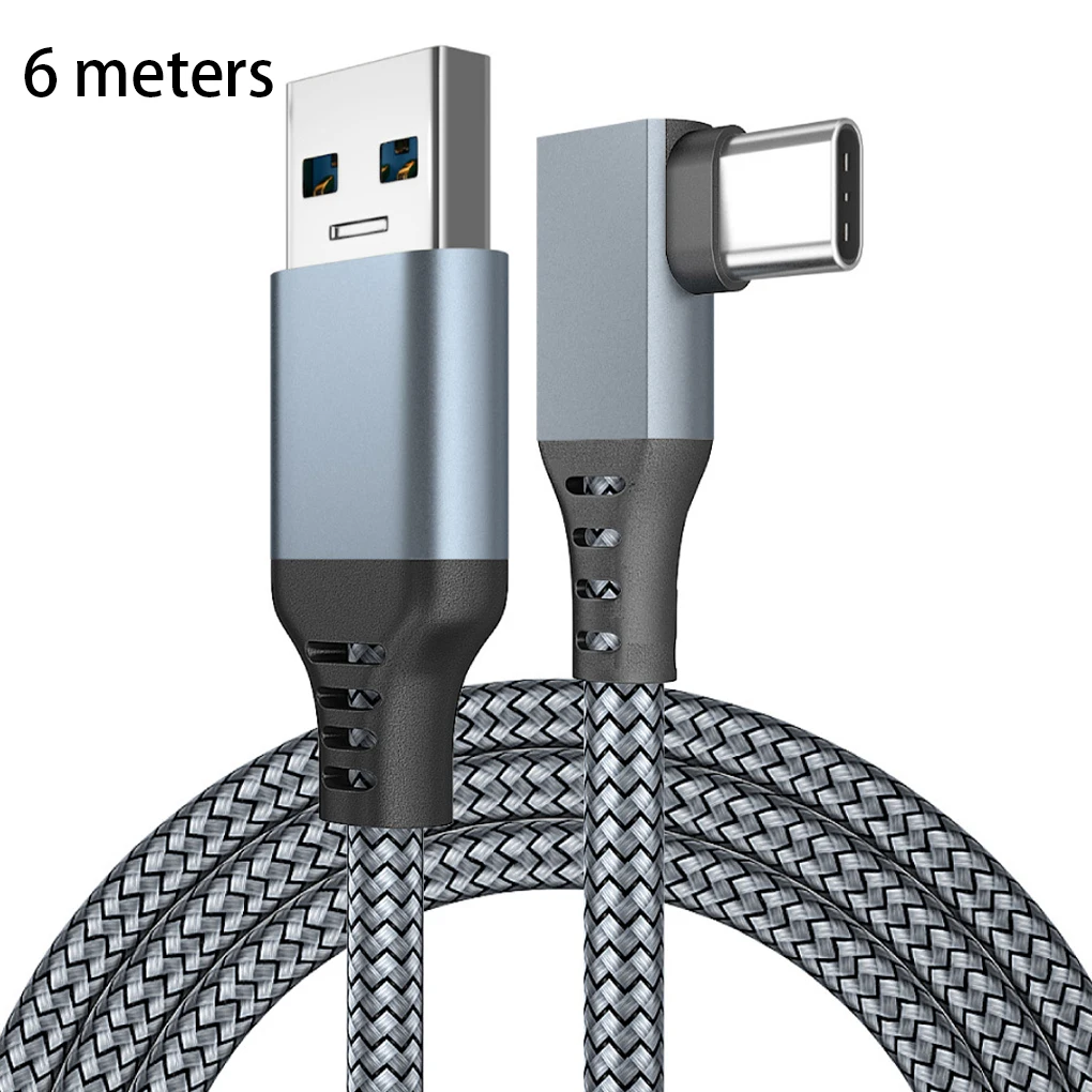 

3/5/6Meter Data Line Charging Cable for Oculus Quest 2 Link USB 3.0 Type C Data Transfer USB-A to Type-C Cable 20V 3A Charger