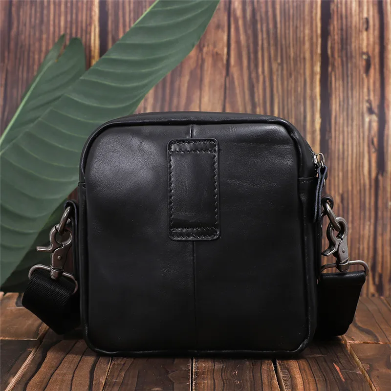 Men's Fanny Waist Bag Genuine Leather Crossbody Bag foe Man Mini Multi Phone Box Wallet and Purse Outdoor Coin Card Pouch