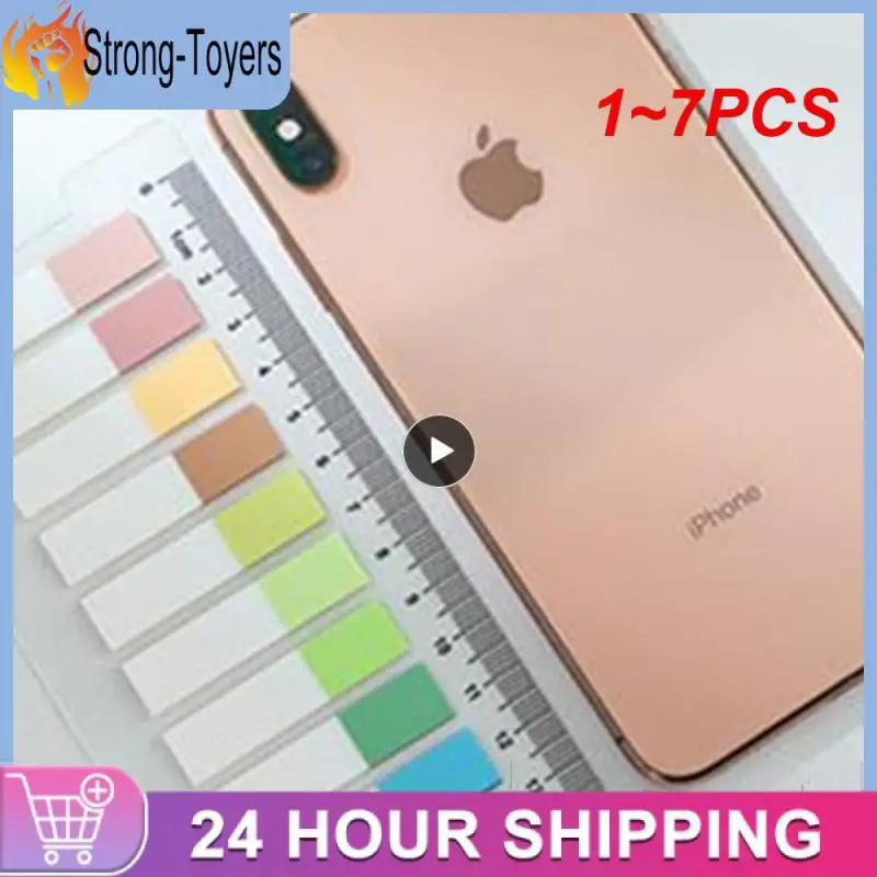 

1 ~ 7 шт., неоновые маркеры для страниц