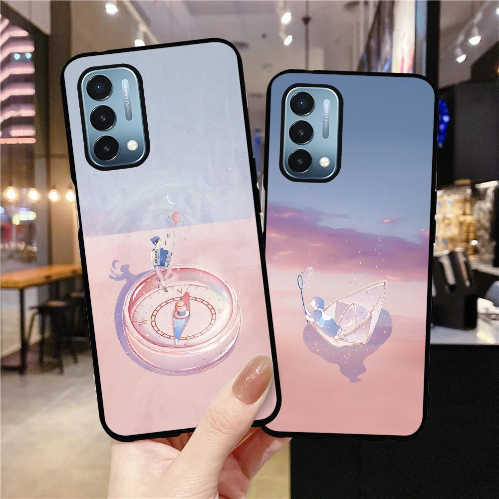 

Art Painting Girl Case for Oneplus 7T 7 Pro 8Pro 9R 9Pro 6 6T 8T 5T Z 10T Nord N20 N10 CE 2 5G N100 10Pro Soft TPU Covers Fundas