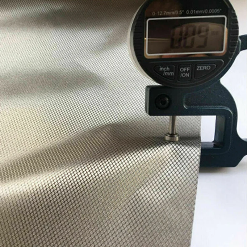Фото Rfid Антимагнитная и антирадиационная медная ткань Блокировка уменьшает Emf/emi защита от радиационного экранирования ткань для Smart №3