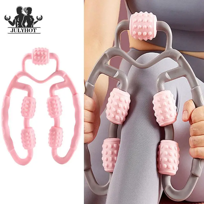 

Массажный U-образный ролик для йоги, пилатеса, фитнеса, упражнений для йоги, вспомогательное оборудование для мышц, устройство для тренировк...