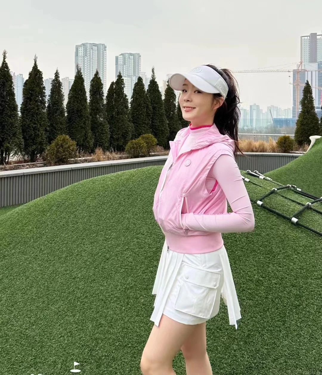 2023 golf women  long sleeve in spring and summer outdoor sports is prevented bask in clothes