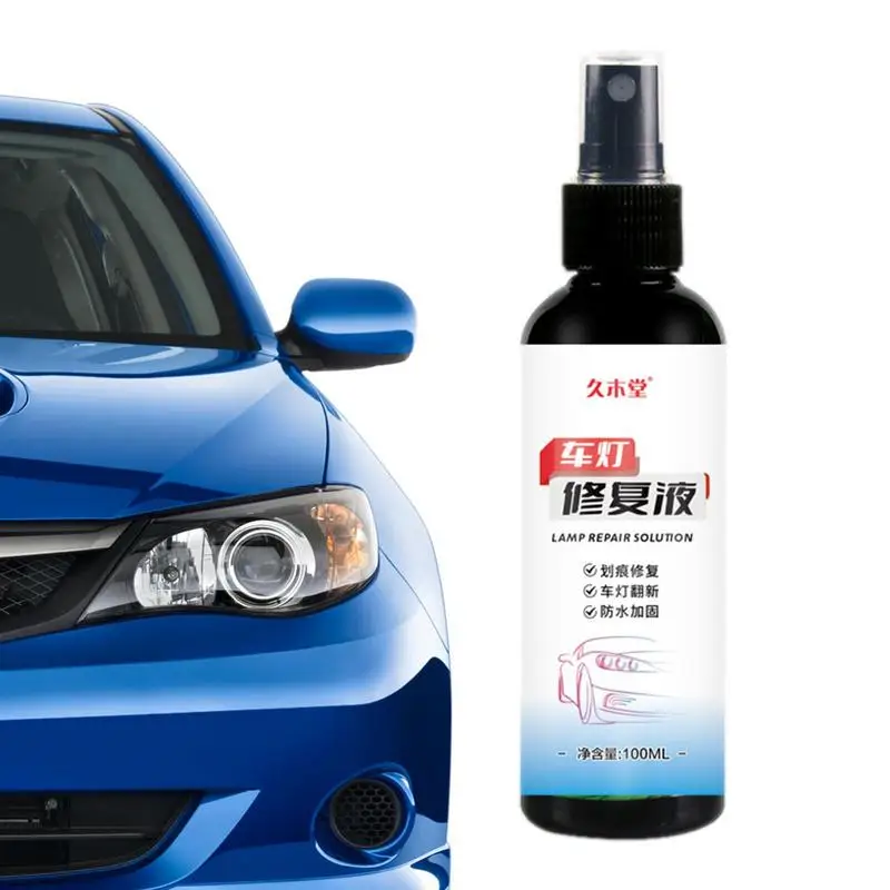 

100ml Car Headlight Repair Fluid Scratch Remove Refurbishment Coating Oxidation Repair Polishing Car Light Repair Agent