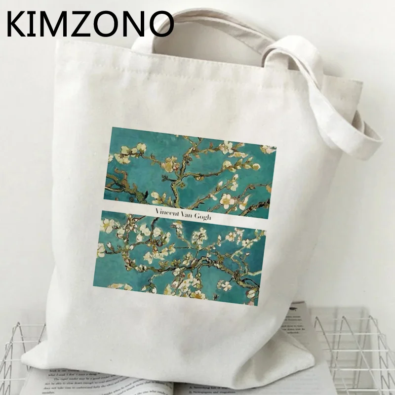 

Van Gogh shopping bag handbag recycle bag eco tote canvas bag cloth foldable sac toile