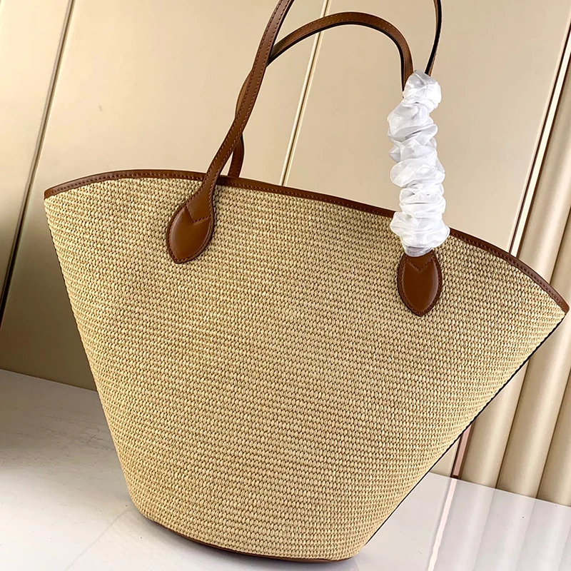 

Beach Handbag Fashion Summer Shoulder Bag Hollow Out Shopping Weave Girl Large Bag Women Knitting Handbag