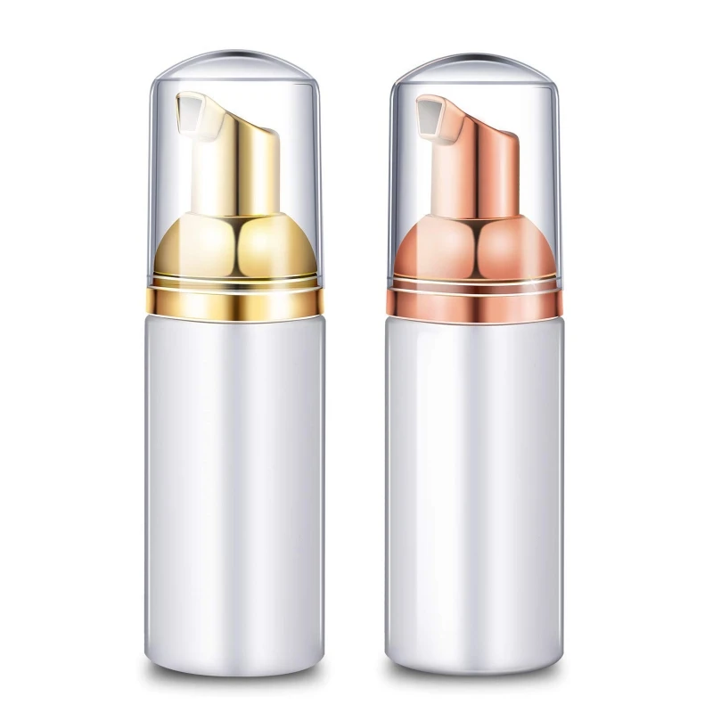

10PCS Foaming Pump Bottles Plastic Mini Foam Sispensing Refill Bottle Soap Dispenser for Cleaning Travel Cosmetics