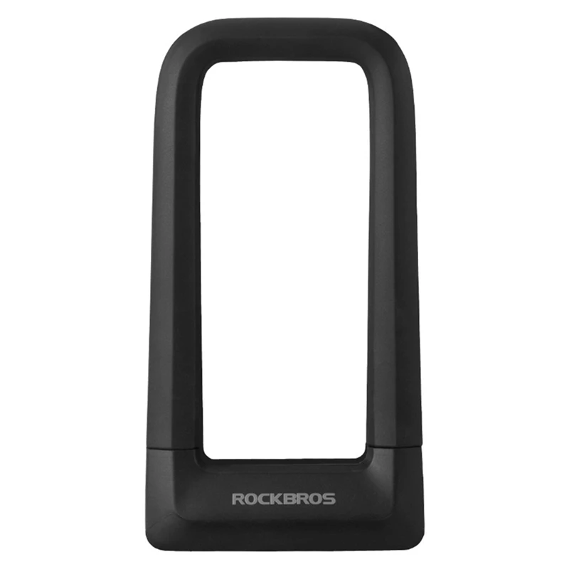 

ROCKBROS Bicycle Lock Silicone Anti-Hydraulic Shear Anti-Theft Lock Motorcycle Electric Vehicle U-Shaped Bicycle Lock