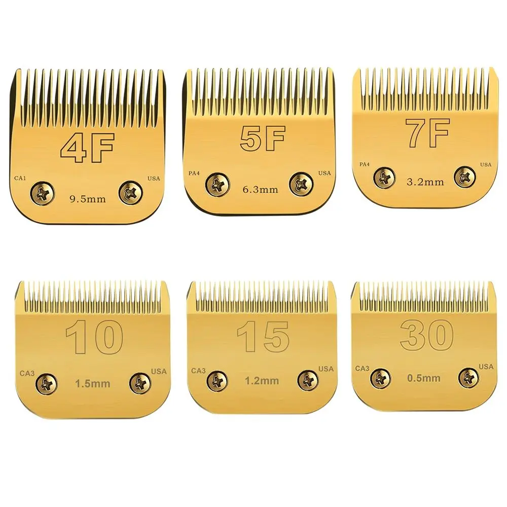 4F/5F/7F/10/15 Detachable Pet Electric Shear Stainless Steel