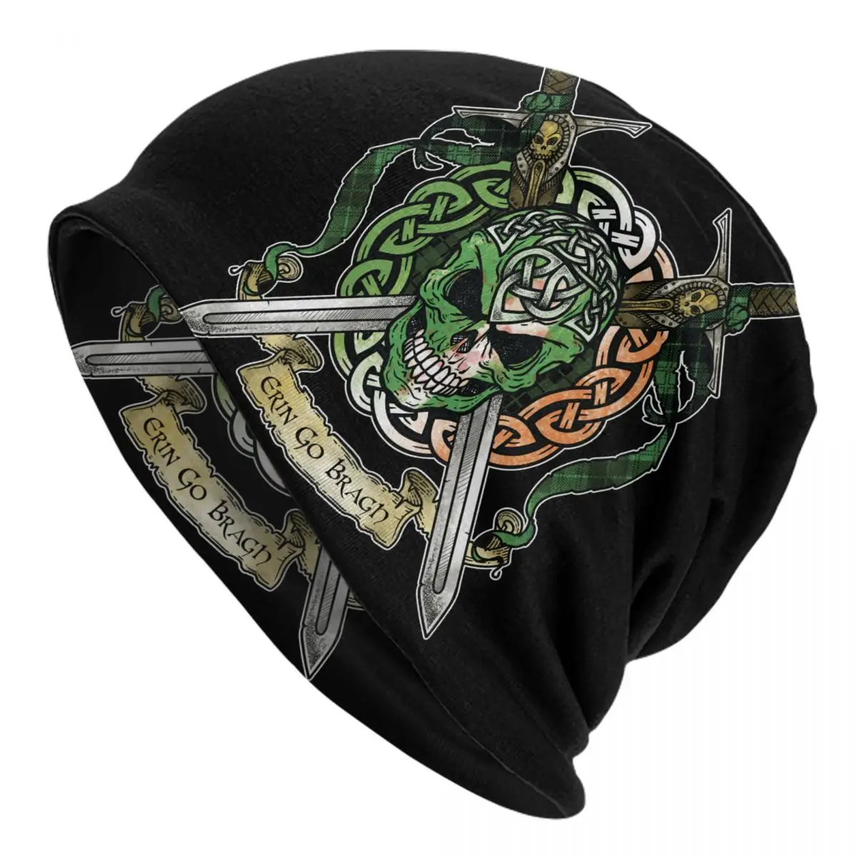 

Celtic Warrior Ireland Adult Knit Hat Men's Women's Keep warm winter knitted hat