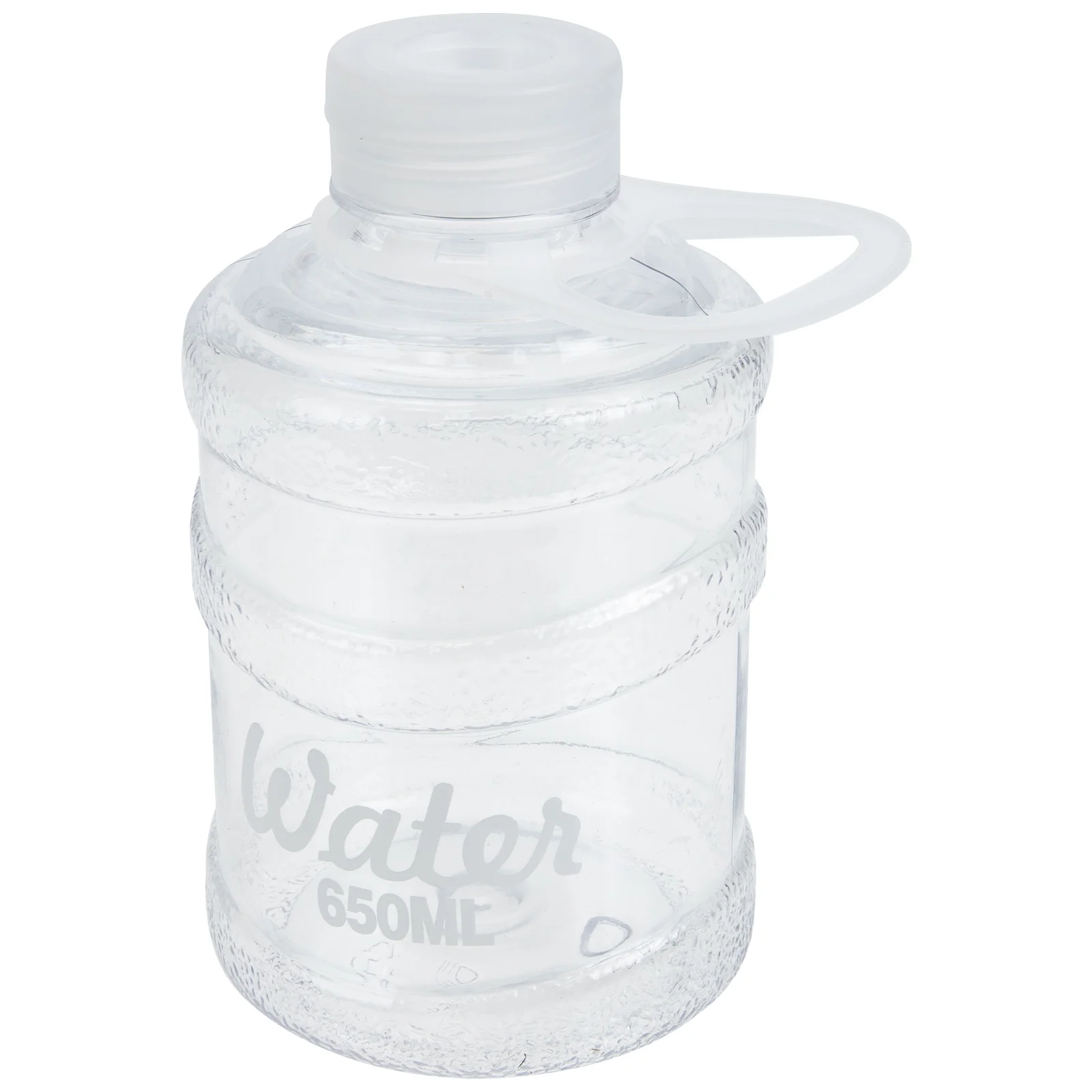

Plastic Water Bottle with Handle Fitness Water Bottle Large Capacity Water Cup