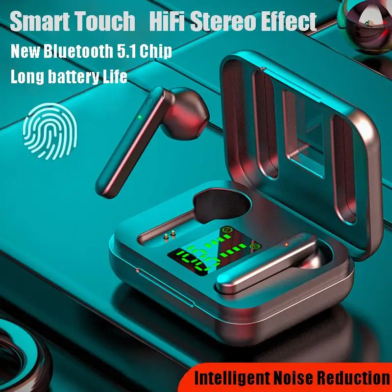 

TWS-стереонаушники Mini с поддержкой Bluetooth 5,1 и микрофоном