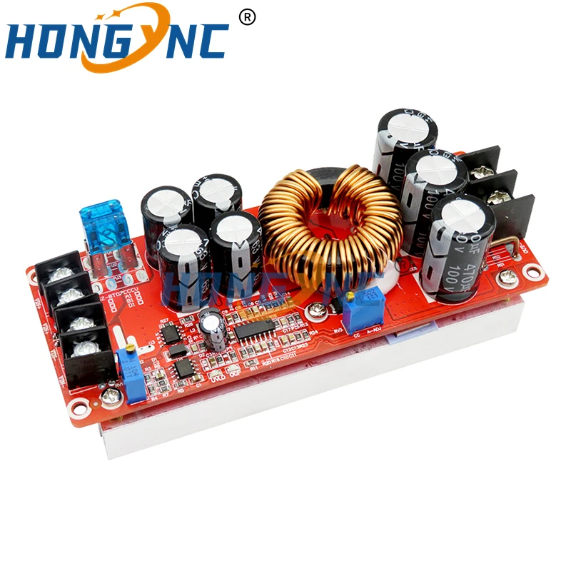 1200 Вт 20 А преобразователь постоянного тока повышающий модуль питания IN 8-60 В выход