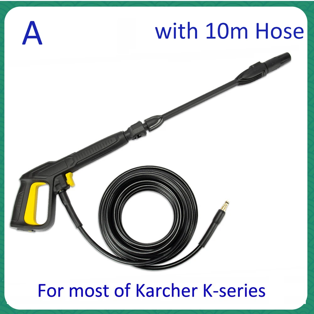 

Pressure Washer Gun Hose Kit Car Washer Water Spray Gun Hose for Karcher Champion Elitech Hammer Interskol Sterwins Lavor Bosch