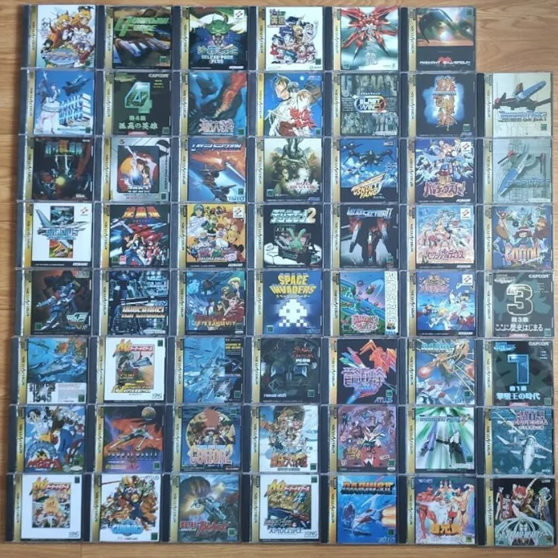 Sega Spiel Disc Replik DIY Pseudo Saturn SS Spielkonsole Game Optische Stick Retro Video Arcade Spiel Direkte Lesen 968 spiel Kopie