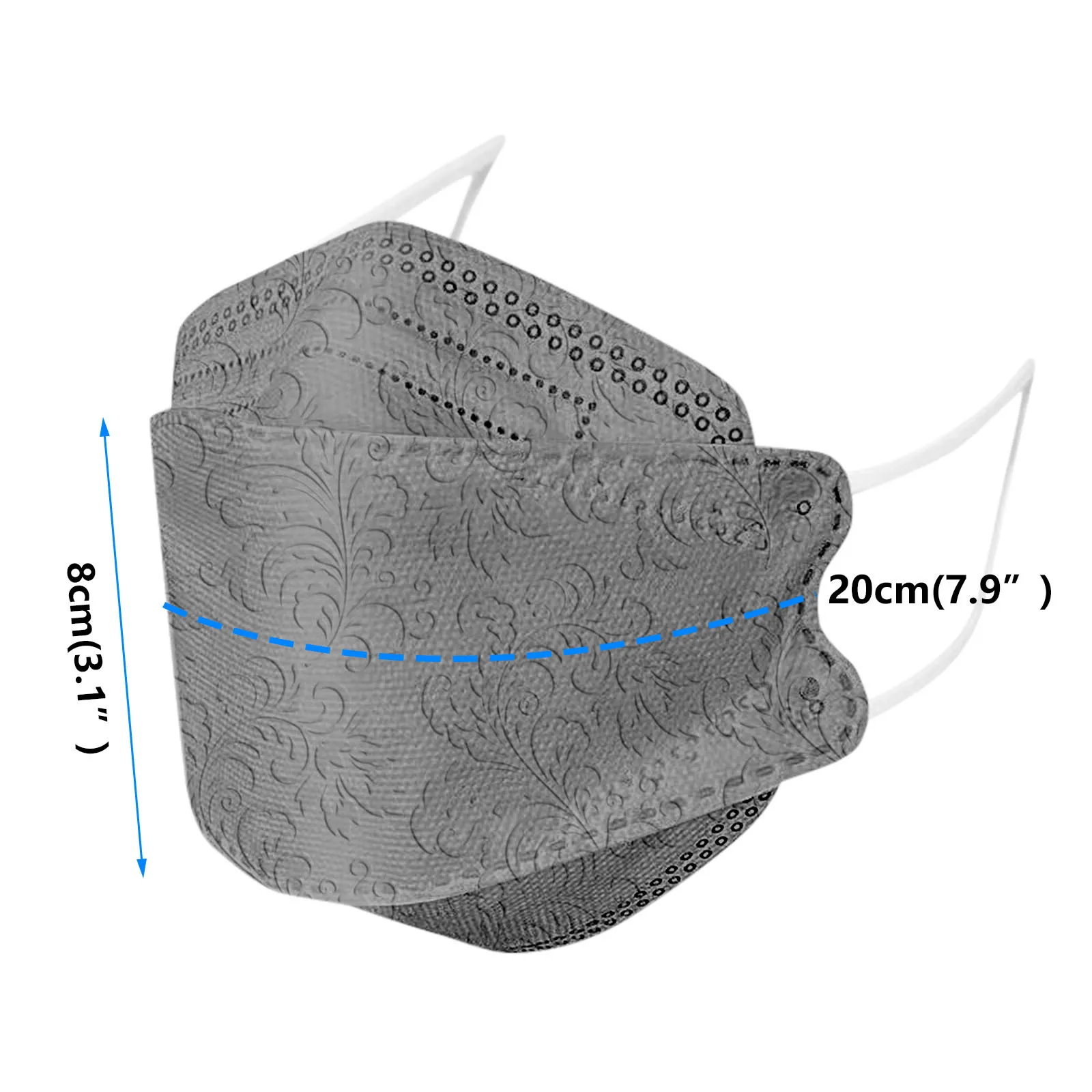 Одноразовые маски для взрослых с 3d-дизайном 4-слойная дышащая маска лица милым