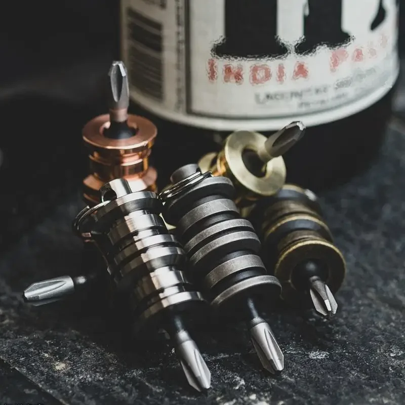 Мини-отвертка из титанового сплава для повседневного использования портативная